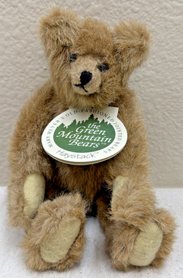 1993 Mary Meyer Green Mountain Bears Jointed Blonde Bear “Haystack