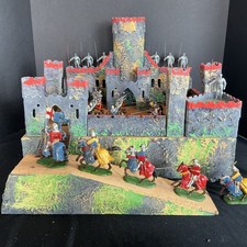 Toy Castle And Knights Pre-1970