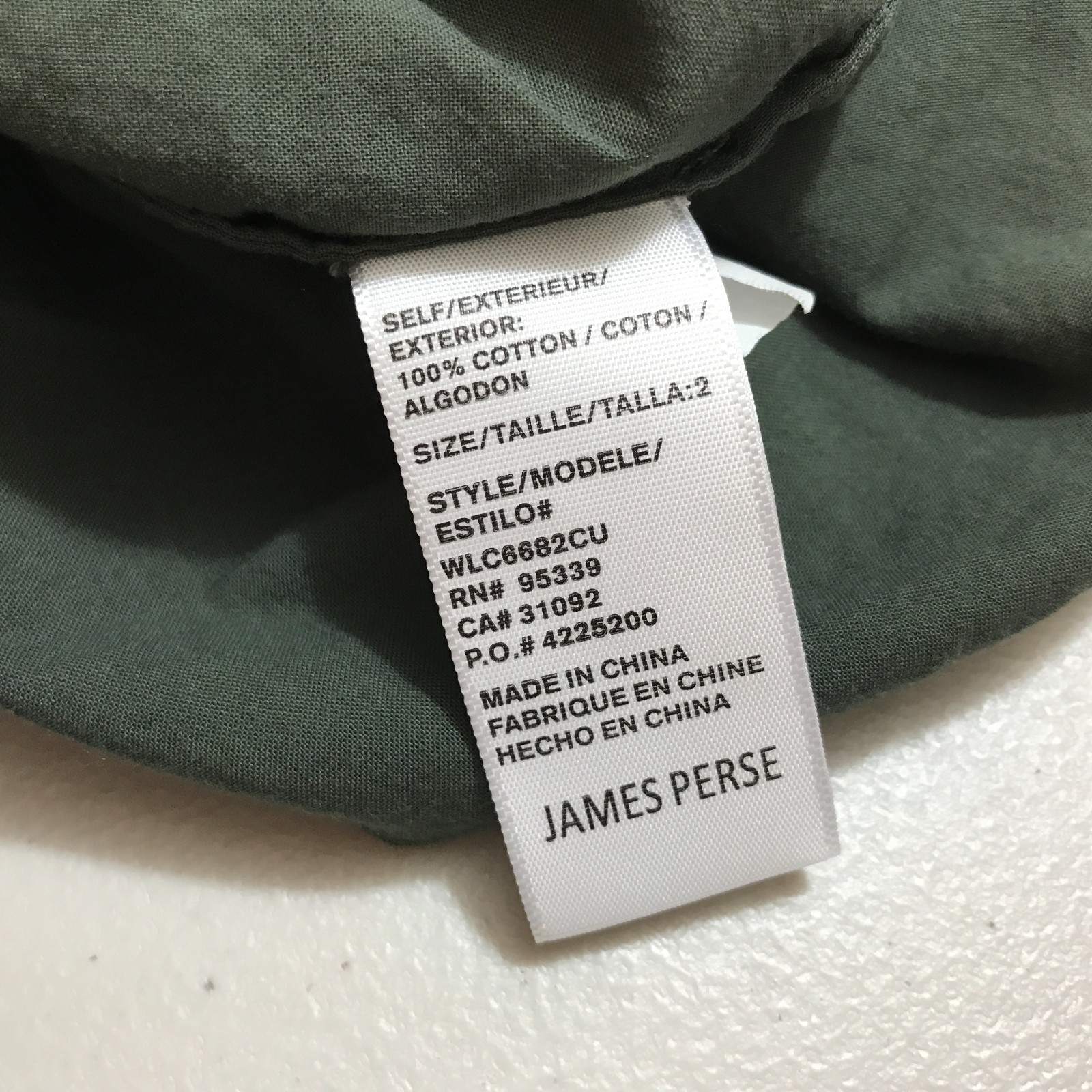 James Perse Split Mandarin Collar Button-Up Cotto… - image 5