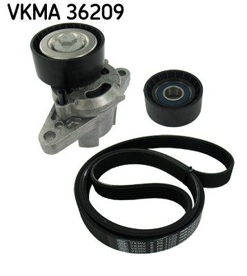 VKMA 36209 SKF V-ribbed belt kit for Renault