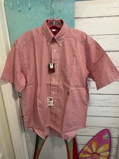 Tommy Hilfiger Men's Short Sleeved Button Up Shirt. Size Small. NWT