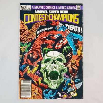 Marvel Super Hero Contest of Champions #3 NS Aug 1982 FN 6.0 Gruenwald Mantlo