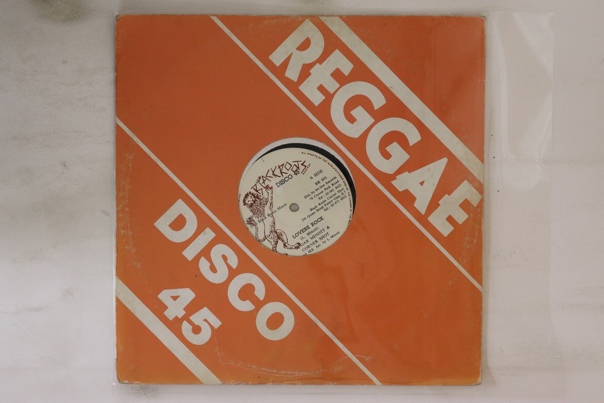 英12” Sugar Minott &amp;amp; Corner Shot Lovers Rock BR001 Black Roots /00250 12