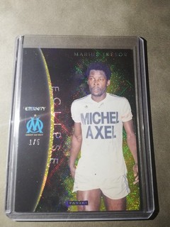 2025 26 panini Eternity Olympiens Tresor 1/5 Gold Eclipse Marseille OM
