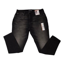 NWT Time And Tru High Rise Curvy Skinny Jeans Ladies Size 14 Black