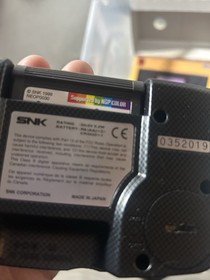 NeoGeo Pocket Color IPS-screen CIB Anthracite Tested w/ game