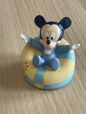 MICKEY - FIGURINE VINYL DISNEY - BÉBÉ MICKEY SUR BOUÉE Collection Live N’care 80