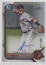 2022 Bowman Chrome Prospect Refractor 71/499 Greg Cullen #CPA-GC Auto 0ok8