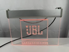 Vintage JBL Professional Hanging Acrylic Sign - Retail Display - Audiophile