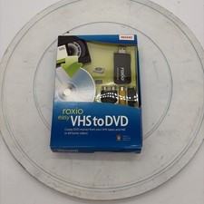 New Open Box Roxio Easy VHS to DVD VHS Hi8 V8 Video to DVD or Digital Converter