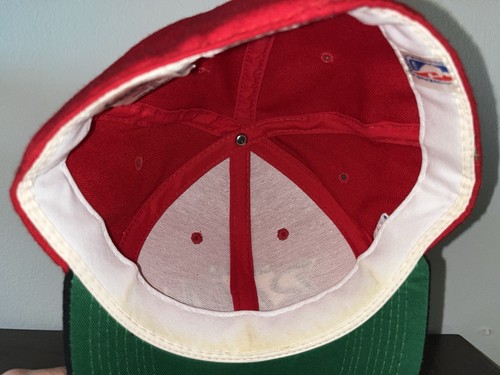 Vintage Sports Specialties Pro Chicago Bulls Script Fitted 7 1/8 90’s Wool Hat - Bild 7 von 7
