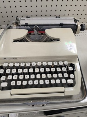 Vintage Remington  Mark II Rare Cursive Letters Typewriter Made In HOLLAND WORKS