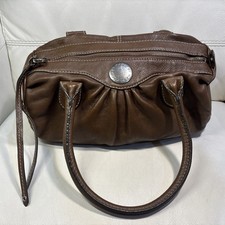 Vtg Y2K Marc By Marc Jacobs Baguette Brown Le...