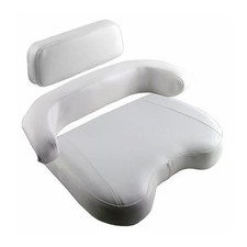 Seat Cushion Set - Vinyl White 3 Pieces Fits Allis Chalmers 180 190 200 70243509
