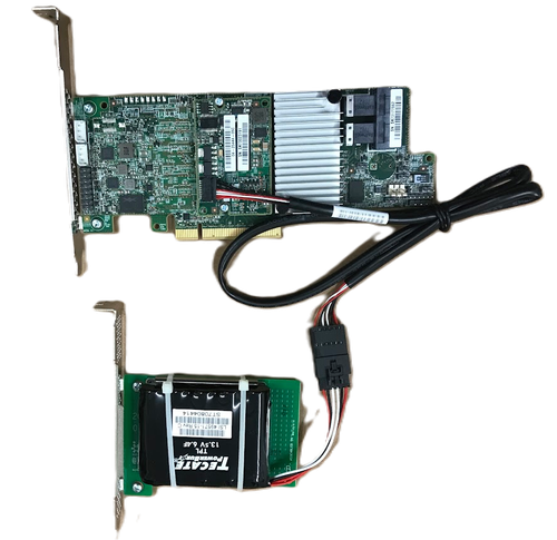 FH LSI SAS 9361-8i 12Gb/s Raid Card WIth Battery and Bracket - Picture 1 of 1