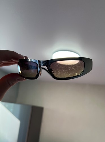 Vintage Metal Sunglasses Men’s Y2K Style 2000s Boguang Silver Metal Frame - Picture 23 of 23