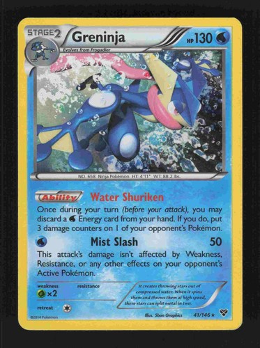 Greninja - 41/146 - Holo - LP - XY Base Set - 5ban Graphics