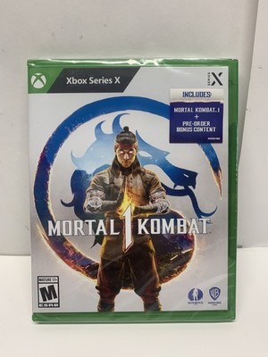 MORTAL KOMBAT 1 MICROSOFT XBOX SERIES X BRAND NEW SEALED WITH PRE-ORDER CONTENT