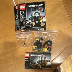 LEGO Technic Mini Tractor 8281 Complete Set 121 pcs w/ Box & 2 instructions 7-14