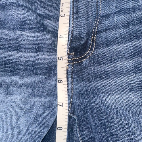 BKE Stella Damengröße 28 x 27 schmale Passform niedriger Bund Knöchel Skinny Distressed Denim Jeans - Bild 7 von 8