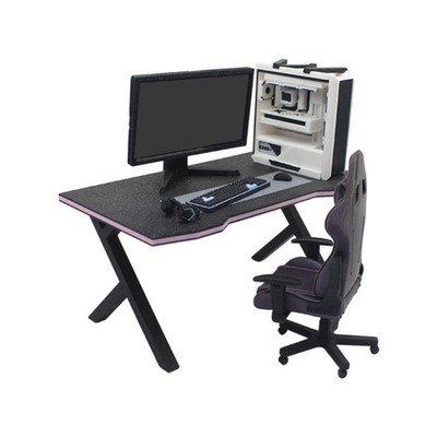 Compact Modern Office Computer Table Model With Robust Build And Black Look
