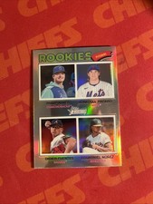 Abner/Pintaro/Fuentes/Nunez 2026 Topps Heritage Chrome Refractor #372 - Rookies