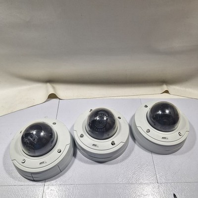 (3)AXIS P3365 Network Camera 0586-001-05 Wide Angle Vandal Resistant