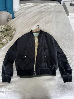 Balmain Reversible Bomber Jacket Size 40 US / 50 EU Men's USED TWICE Authentic