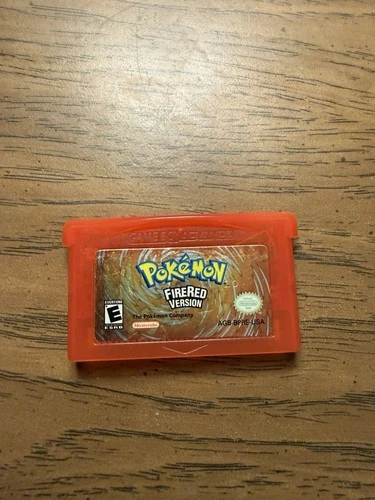 Nintendo Pokémon FireRed Version Game Boy Advance Manual Included