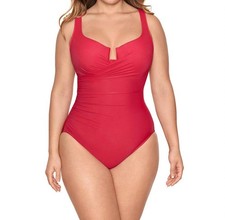 Miraclesuit Underwire Plus Size One Piece Swimsuit Size 24W