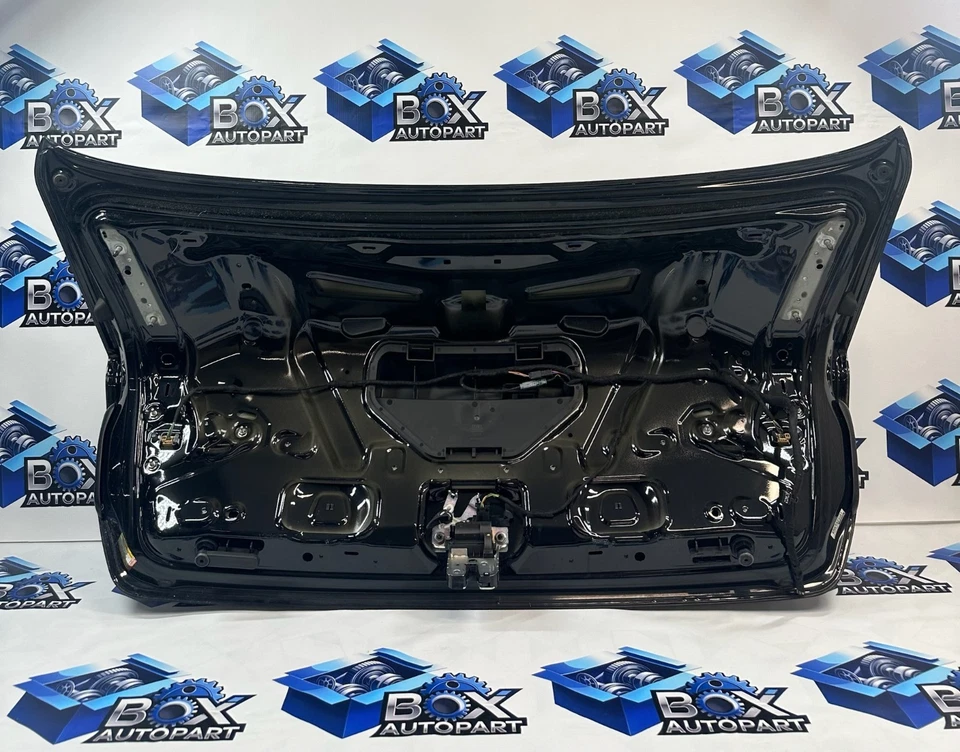 Крышка багажника в сборе черная для Audi A4 2017-2020 годов выпуска от оригинального производителя - Изображение 3 из 4