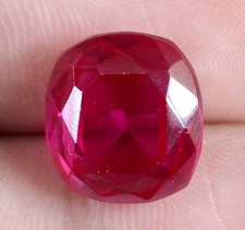 Natural Tanzania Pink Malaya Garnet 10.95 Ct Cushion Gemstone Certified T12975