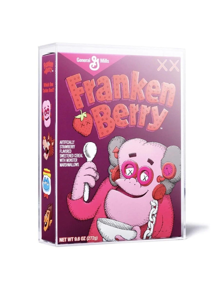 Franken Berry Monsters Kaws Cereal KAWS General Berry, - Count
