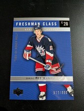 2003-04 Upper Deck Honor Roll 572/800 Dominic Moore Rookie Card #167 NY RANGERS. rookie card picture