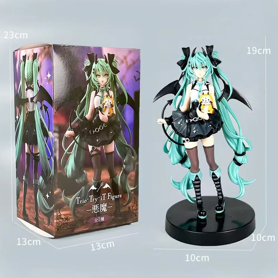 Anime Hatsune Miku Little Devil Dark Angel PVC Figure Model Toy