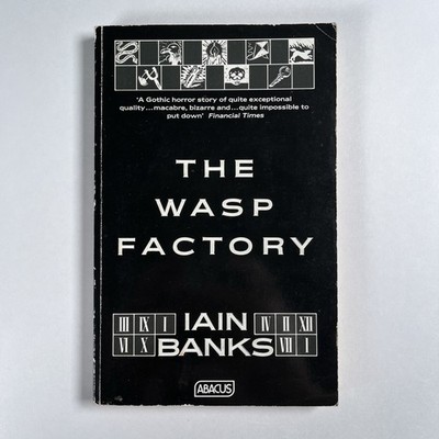 The Wasp Factory by Iain M. Banks 1991 Abacus Vintage UK Trade Paperback