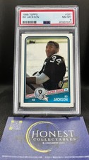 Bo Jackson (RC) Grade PSA 8 - 1988 Topps Super Rookie #327