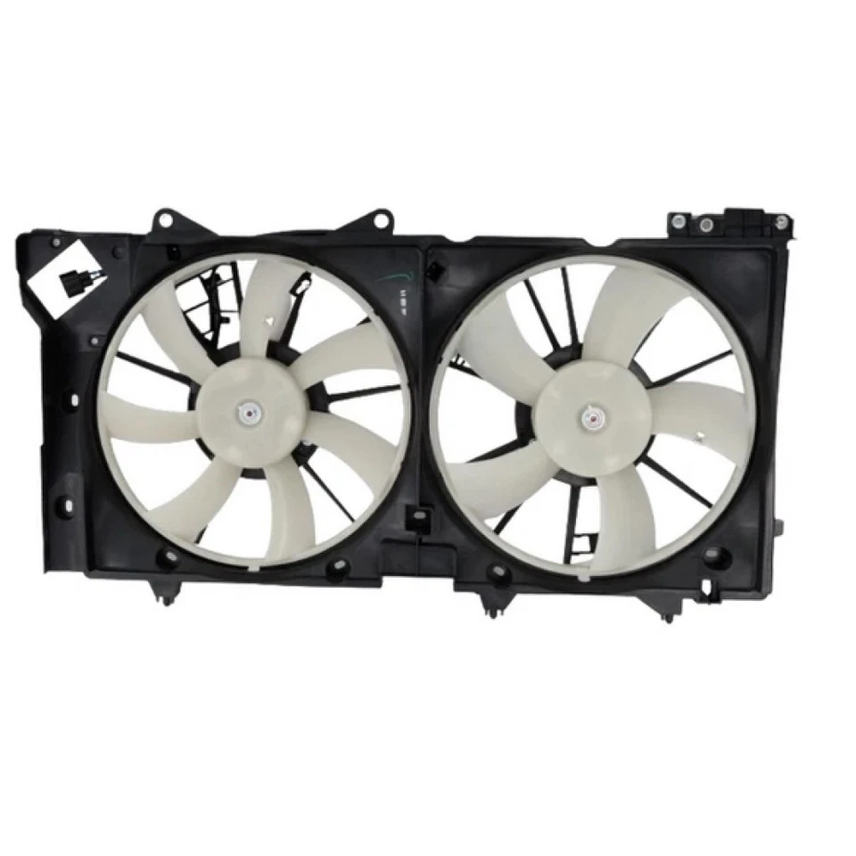 适用于斯巴鲁 Outback/Legacy 2010 - 2014 散热器 空调风扇 | 双风扇 — 第 2/4 张图片