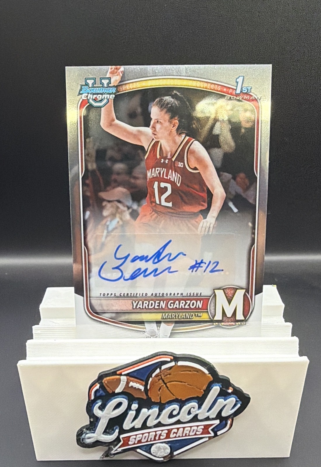 2025-26 Bowman - Chrome Prospect Autographs Yarden Garzon #CPA-YG (AU, RC)