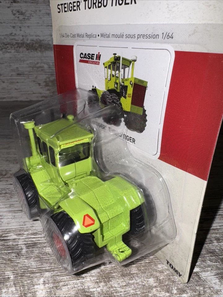 1/64 Scale Steiger Turbo Tiger 4WD Tractor With Single Wheels Ertl Die-cast - Image 4 of 4