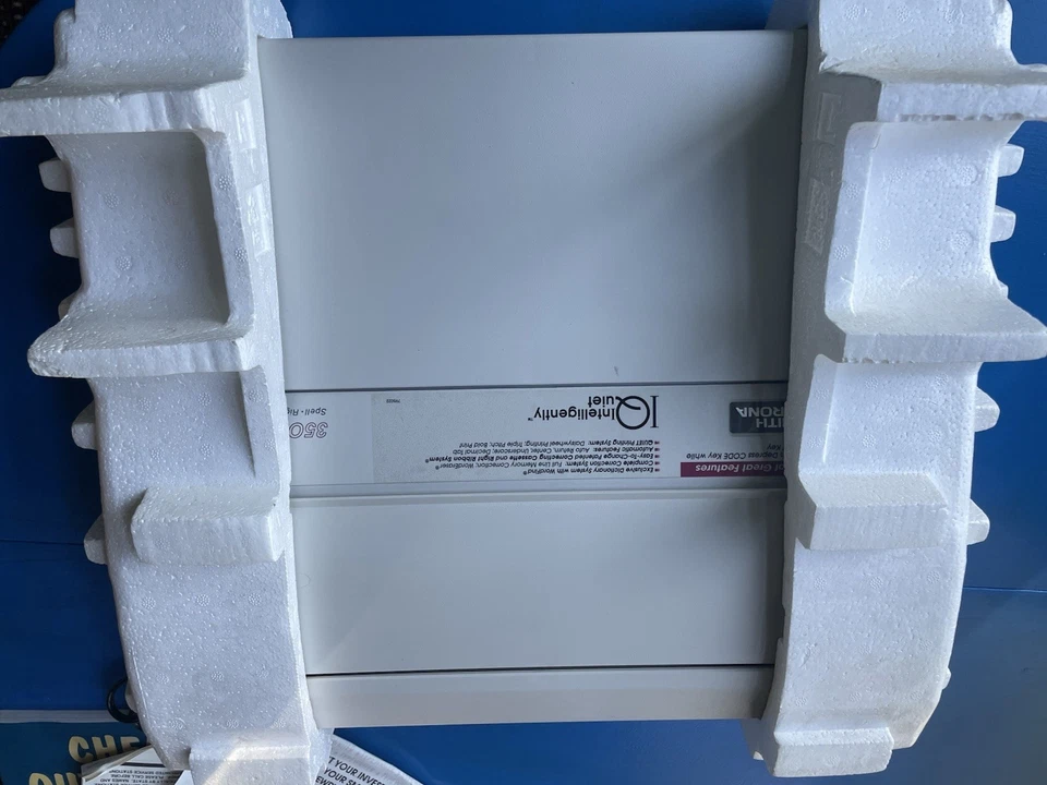 Máquina de escrever eletrônica Smith Corona 350 DLE modelo protable funciona - Imagem 3 de 4