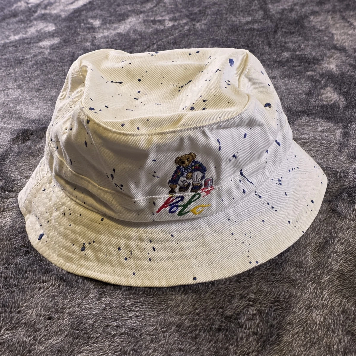 Vintage a Polo bucket hat White bucket hat unisex US Open Reversible Bucket Hat main image 2