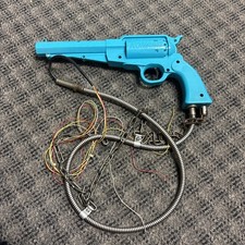 Konami Arcade Authentic Lethal Enforcers 2 Blue Plastic Revolver Light Gun image