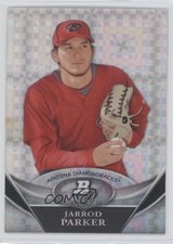 2011 Bowman Platinum Prospects X-Fractor Jarrod Parker #BPP56 0o9