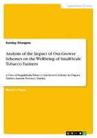 Analysis Of The Impact Of Out-Grower Schemes On The Wellbeing Of Small-Scale Tob