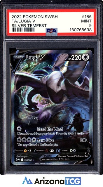 Lugia V #186 (Silver Tempest (2022))