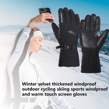 Winter Warm Unisex Outdoor Sports Touch Screen Gloves Non-Slip Full Finger Glove
