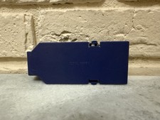OFFICIAL Nintendo GameCube Serial Port 1 Cover - Indigo - OEM Used