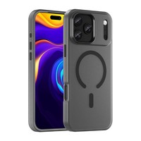 Magnetische, Abriebfeste Magsafe-HüLle FüR Iphone 17 Pro - Mattschwarz