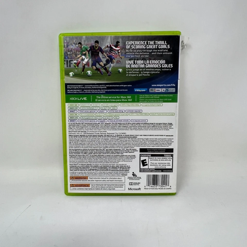 FIFA 14 XBOX 360 Soccer Game EA Sports 2004 - Image 2 of 4